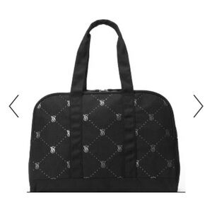 Victoria's Secret Black Duffel Bag